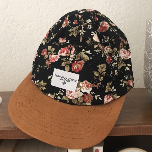 floral dad hat